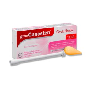 Gyno canesten 500mg cap vag x 1