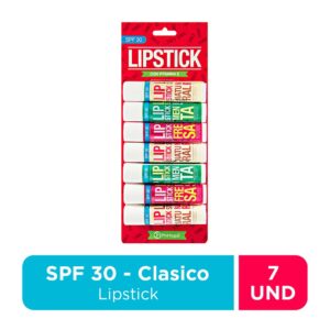 Lipstick clasic spf 30 x 7 unid