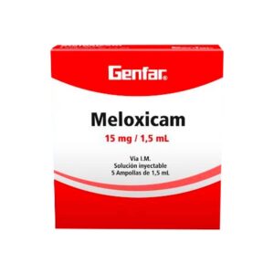 Meloxicam gen-f 15mg/1.5 ml x 5 amp