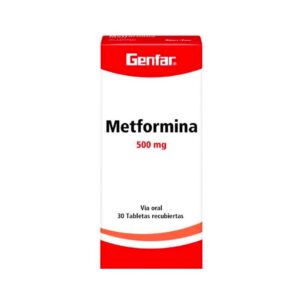 Metformina gen-f 500mg x 30 tab