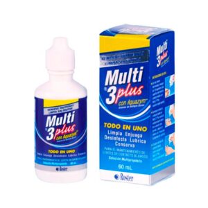 Multi-3 plus c/aquazym multi x 60ml