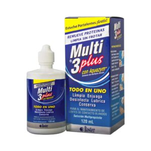 Multi-3 plus c/aquazyn multi x120ml