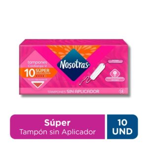 Nosotras tampones digital super x 10