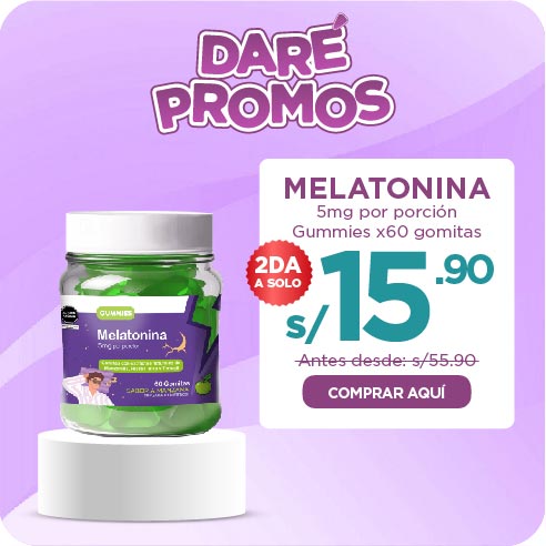 DAREPROMOS MELATONINA X60 GOMITAS