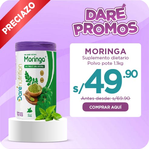 DAREPROMOS MORINGA POLVO POTE 1.1KG