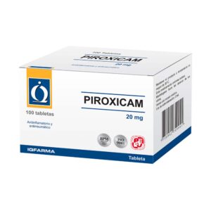 Piroxicam iq f 20 mg x 100 tab