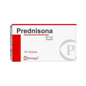 Prednisona port 20mg x 100 tab