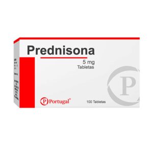 Prednisona port 5 mg x 100 tab