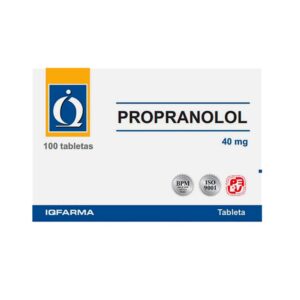 Propranolol iq-f 40 mg x 100 tab