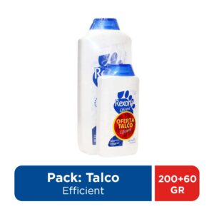 Rexona talco efficient 200gr+60