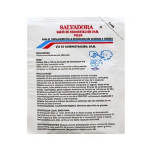 Salvadora sales de rehidratacion sob 20.5g