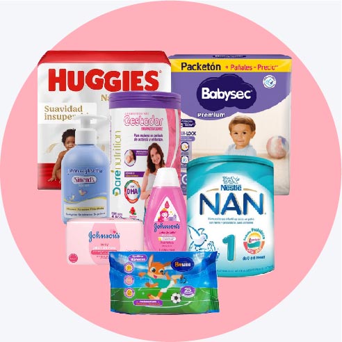 Categoria mamá y bebé web Darefarma