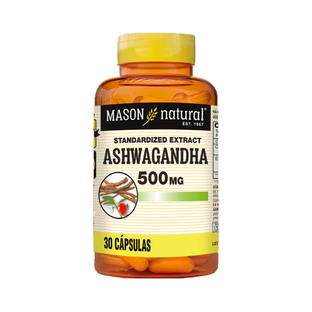 Ashwagandha 500 mg Mason Natural x 30 Cápsulas