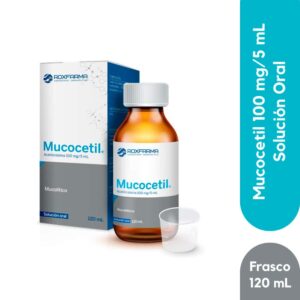 MUCOCETIL 100MG/5ML X 120ML