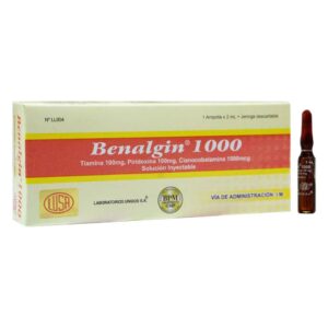 BENALGIN 1000 /2ML X 1 AMP