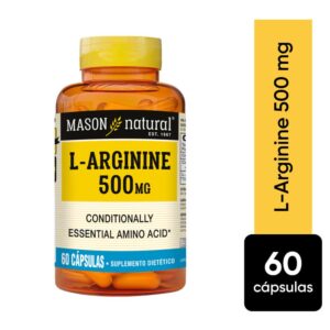 L-ARGININE 500MG MASON X 60 CAP