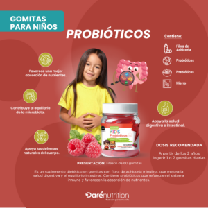 GUMMIES KIDS PROBIOTICOS X 60 UNID