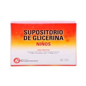 SUPOSIT GLICERINA NI├æO x 100