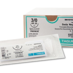 SEDA NEGRA TRENZAD 3/0 TC25