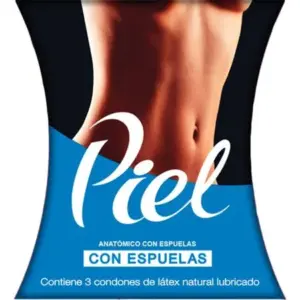 PIEL PRESERV C/ESPUELAS X 3