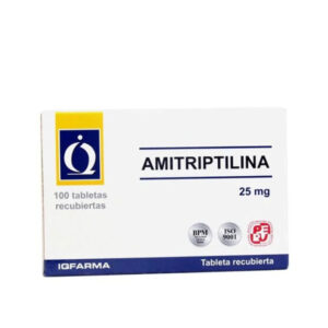AMITRIPTILINA IQ F 25 MG X 100 TAB (PSI)