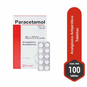 PARACETAMOL PORT 500MG X 100 TAB