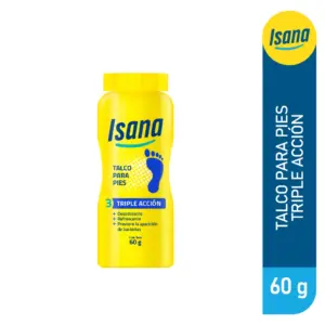 ISANA TALCO MENTOLAD FCO X 60 GR